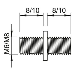 OBO Bettermann Vertr Doppelnippel 3100 M6 G