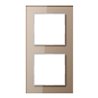 Jung Glasrahmen 2fach champ waage-/senkrecht AC 582 GL CH