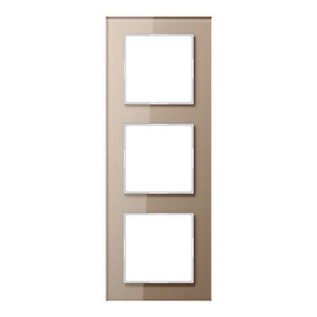 Jung Glasrahmen 3fach champ waage-/senkrecht AC 583 GL CH