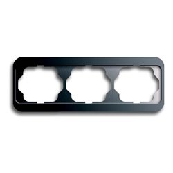 Busch-Jaeger Rahmen 3-fach platin, waager.alpha 1723-20