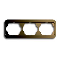 Busch-Jaeger Rahmen 3-fach bronze, waager.alpha 1723-21