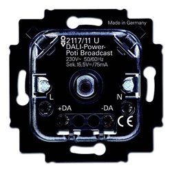 Busch-Jaeger DALI-Potenziometer-Einsatz m. integr. Netzteil 2117/11 U