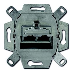 Busch-Jaeger UAE-Doseneinsatz Cat. 6, 2fach 0218/12-101