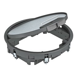 OBO Bettermann Vertr Geräteeinsatz Universalmontage, PA GESR7 10U 9011