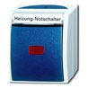 Busch-Jaeger Heiz.Notschalter AP, m.Namensschild 2601/2 SKWNH-53