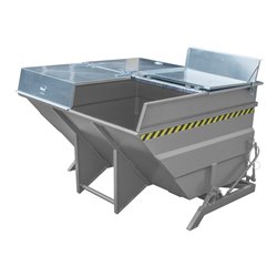 Bauer Südlohn Kippbehälter BKC400, lackiert