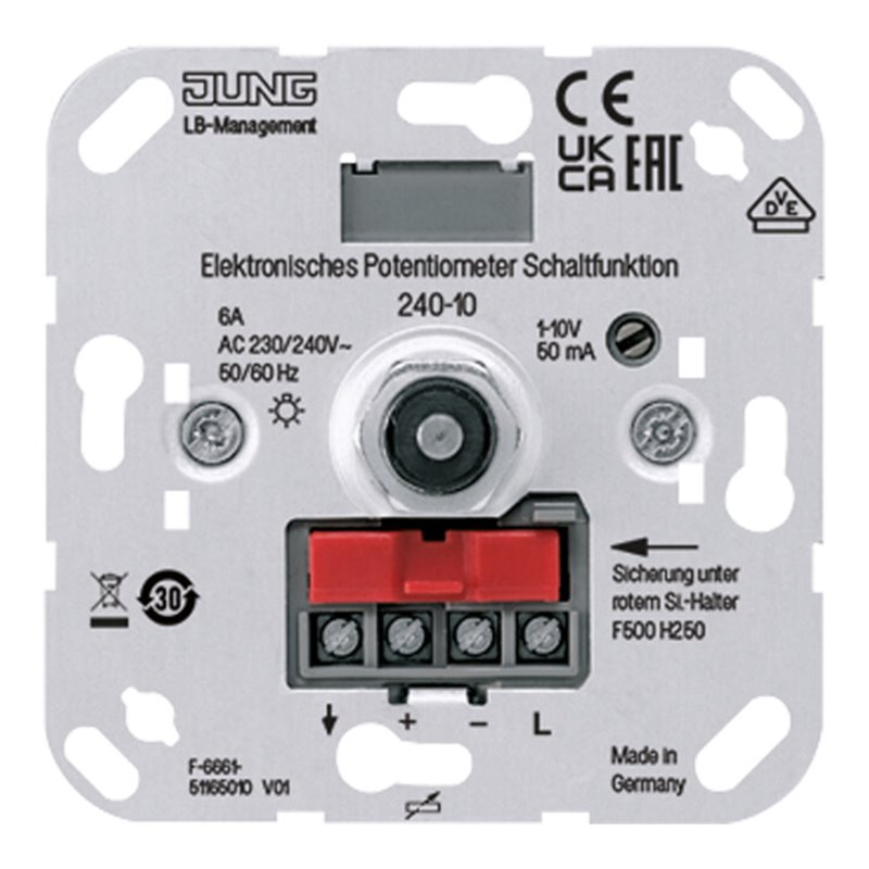 Jung Elek.Potentiometer für EVGs/Trafos 240-10