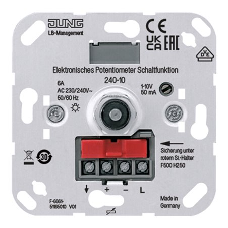Jung Elek.Potentiometer für EVGs/Trafos 240-10