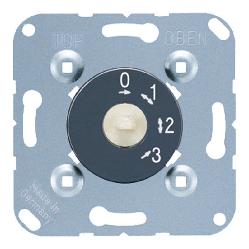 Jung Drehschalter 16AX 250VAC 3-Stufen 1101-4