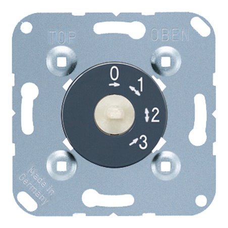 Jung Drehschalter 16AX 250VAC 3-Stufen 1101-4