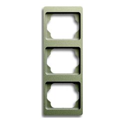 Busch-Jaeger Rahmen 3-fach palladium, senkr. 1733 KA-260