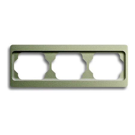 Busch-Jaeger Rahmen 3-fach palladium, waager. 1723 KA-260