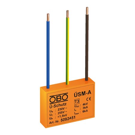 OBO Bettermann Vertr Überspannungsschutzmodul 255V ÜSM-A