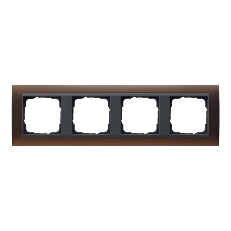 Gira Abdeckrahmen 4f.opak dbr 021413