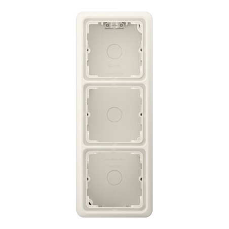 Jung AP-Kappe 3-fach ws angeformter Rahmen CD 583 A W