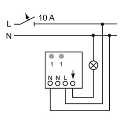 Busch-Jaeger Wächter Präsenz tech BasicLINE Korridor w 6818 U