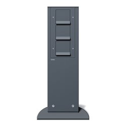 Gira Energiesäule anth m.Geräten 134128