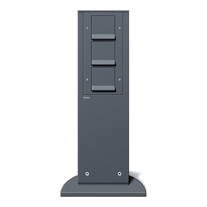 Gira Energiesäule anth m.Geräten 134128