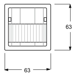 Busch-Jaeger Wächter Sensor dav/sws UP 180 Komfort 6122/02-84