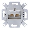 Jung Datendose Cat6 2x8-pol.für 2 Term. UAE 8-8 UPOK6