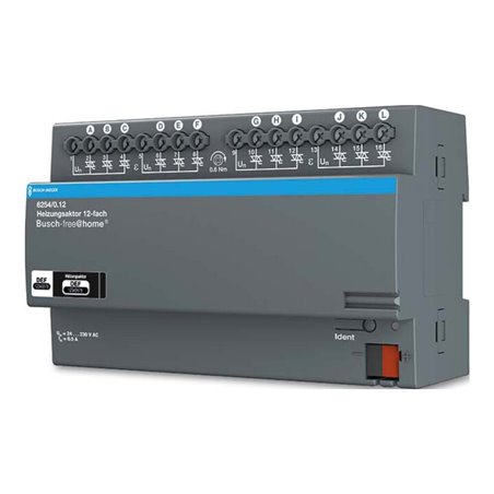 Busch-Jaeger Heizungsaktor 12-fach REG 6254/0.12