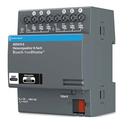 Busch-Jaeger Heizungsaktor 6-fach REG 6254/0.6