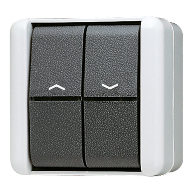 Jung Jalousie-Wippschalter ws 10AX 250V Sch.1-pol. 809 VW