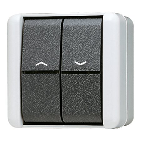 Jung Jalousie-Wippschalter ws 10AX 250V Sch.1-pol. 809 VW