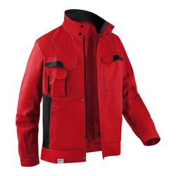 Kübler Image-Dress new design Jacke 1345 mittelrot/schwarz