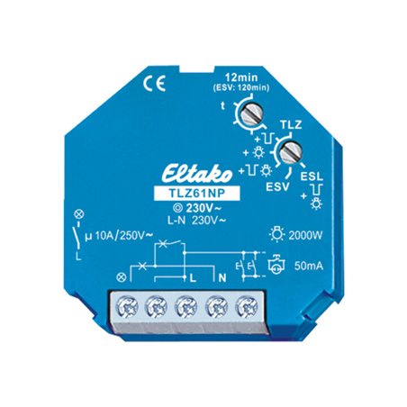 Eltako Treppenlicht-Zeitschalter TLZ61NP-230V