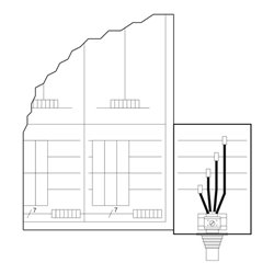 Eaton Kabelaufspleisgehäuse m. CU-Schienen ZSD-K/AS/G/CU/VB