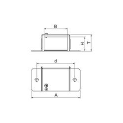 OBO Bettermann Vertr Endstück 70x110mm BSKM-VK 0711