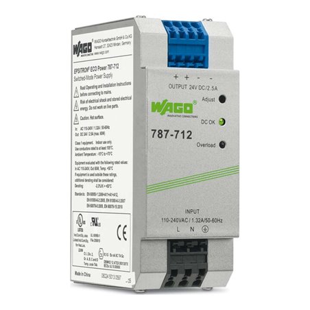 WAGO GmbH& Co. KG Stromversorgung 24VDC 2,5A 787-712