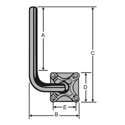 Kathrein Wandhalterung lang ZAS 63