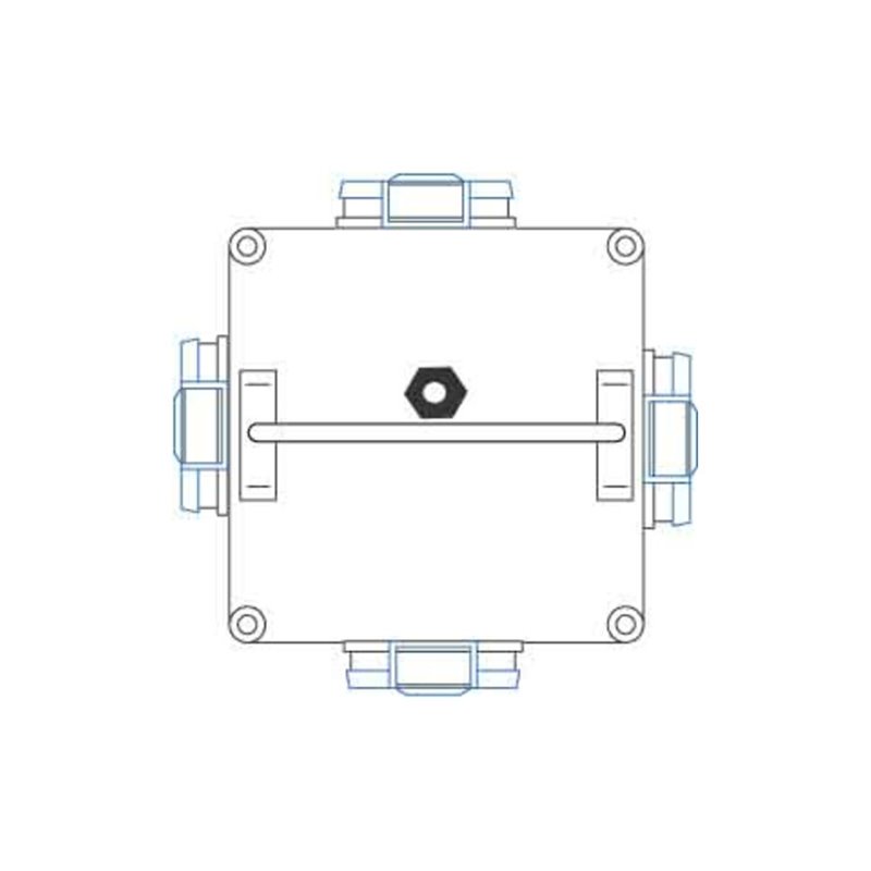 Bals Elektrotech. Uni-Block Vollgummi 57092