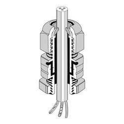 Hensel Kombi-Belüftungsstutzen M32 IP66/6 KBM 32