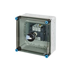 Hensel Mi-Lastschaltergehäuse 100A, 3polig+PE+N Mi 7213