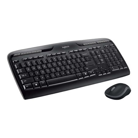Logitech Tastatur/Maus Set Wireless,1000dpi MK330USB sw
