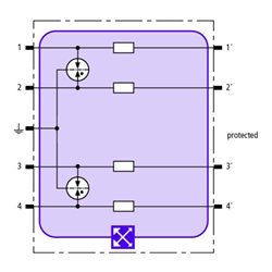 DEHN Blitzstrom-Ableiter-Modul f.Blitzductor XT BXT ML4 B 180