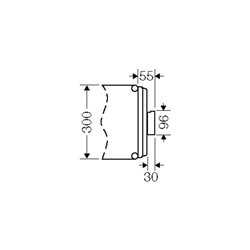 Hensel Belüftungseinsatz m.Belüft.gitter IP44 Mi BF 44