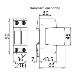 DEHN ÜS-Ableiter DEHNguard DG M TN 275