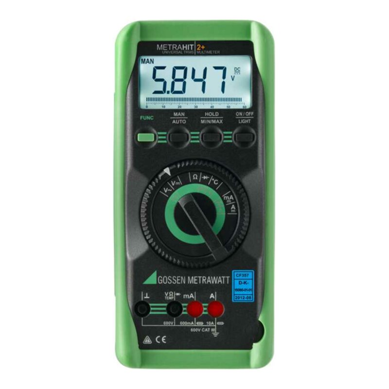 Gossen Metrawatt TRMS Multimeter mit 6000 Digits METRAHIT 2+