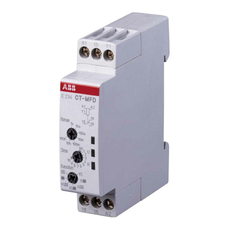 ABB Stotz S&J Zeitrelais 24-240VAC CT-ERD.12