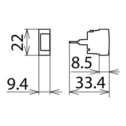 DEHN ÜS-Ableiter DEHNrapid LSA Schutzstecker DRL HD 24