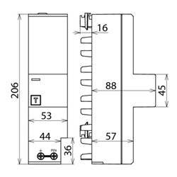 DEHN Kombi-Ableiter DEHNventil ZP TNC DV 255
