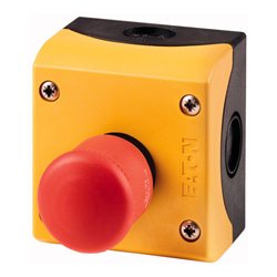 Eaton Not-Aus-Taster 1S1Ö, Aufbau M22-PV/KC11/IY