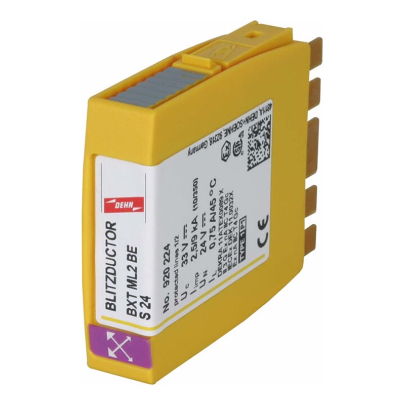 DEHN Kombi-Ableiter-Modul Blitzductor XT BXT ML2 BE S 24