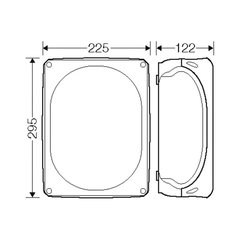 Hensel Kabelabzweigkasten bis 35 o.Klemme KF 3500 G