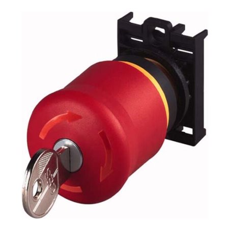 Eaton Not-Aus-Schlüsseltaster 1Ö, Front M22-PVS/K01