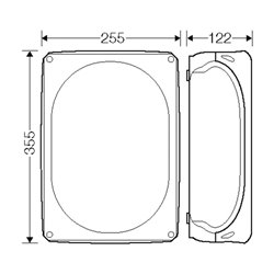 Hensel Kabelabzweigkasten bis 50 o.Klemme KF 5000 G